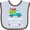 Blue and Chocolate, variant on Inktastic Mommy and Daddy Love Me Boys Truck Boys or Girls Baby Bib