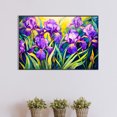thumbnail image 3 of 5D DIY completo redondo taladro diamante pintura iris campo kit decoración del hogar Hugtrwg Para estrenar, 3 of 9