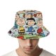 thumbnail image 4 of PEANUTS Sombrero bucket para adultos, gorra de protección solar, sombrero de pescador plegable para viajes al aire libre, pesca y actividades de verano, 4 of 6