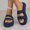 Blue, variant on ATENAR Sandals for Women Outdoor Comfortable Womens Sandals Slide Shoes Women Blue 8
