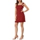 thumbnail image 1 of INSPIRE CHIC Vestido Mini de Tirantes con Volantes Impreso para Mujer M Rojo-Corazón, 1 of 6