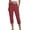 Red, variant on Capri Pants for Women High Waisted Relaxed Fit Elastic Waist Casual Capris Trousers Crop Chino Pants with Pocket Summer Cropped Pants(Black,M)