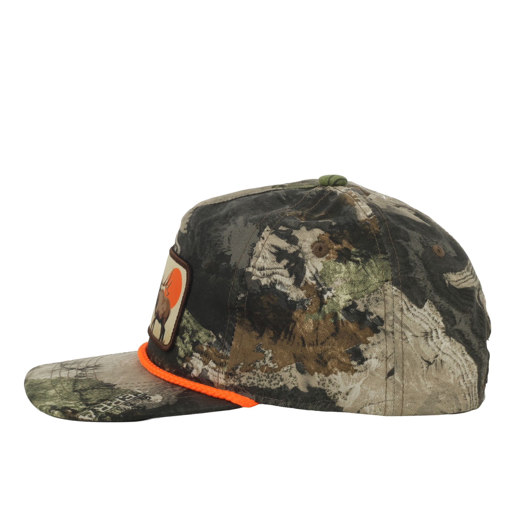 Mossy Oak® Terra Gila Elk Hunting Patch Cap – Unstructured Flat Bill Snapback, One Size