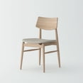 thumbnail image 2 of Crafters and Weavers Isabella Oak Wood and Fabric Seat Dining Chair (Set of 8), 2 of 3