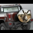 thumbnail image 2 of Rv Spare Tire Covers for Trailers Wheel Protectors Tyre Covers Weatherproof and Dustproof Covers Universal Fit Trailer SUV Truck Travel Camper, 2 of 10