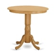 thumbnail image 4 of East West Furniture Jackson 3-piece Wood Dining Set with Bar Stools in Oak, 4 of 4