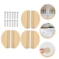 thumbnail image 3 of GARVALON 6 Pcs Poignées de Tiroir Aluminium Spatial Couleurs Assorties pour Commodes Design Simple, 3 of 8