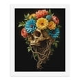 thumbnail image 5 of Paint by Numbers Kit for Adults, Floral Skull With Roots And Colors Paint by Numbers, Easy Paint by Numbers Kit for Adults Beginner, DIY Adult Paint by Number Kits on Canvas, Home Decor, 5 of 7