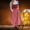 thumbnail image 2 of Women's Traditional Bavarian Dirndl Dress Oktoberfest Cosplay for Themed Parties, 2 of 7