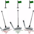 thumbnail image 4 of Trainer Golf Alignment Stick, Magnetic Golf Club Alignment Stick Training Aids Accessories Help Visualize and Align Your Golf Shot - Swing Training Aid, 4 of 7