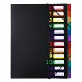 thumbnail image 5 of Plastic Sleeve Folder Multi Layer File Folder Student Use Receipt Holder 1Pcs, 5 of 5