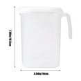 thumbnail image 3 of YIMWNYI Eco-Friendly Plastic Cold Kettle with Lid, 1.8L Large Capacity Beverage Jar for Hot/Cold Drinks, Ideal for Lemonade, Iced Tea, Mixed Beverages, Indoor and Outdoor Parties, 3 of 6
