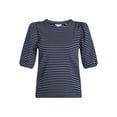 thumbnail image 5 of Time and Tru Women's Cotton Crewneck Tee with Puff Sleeves, Sizes XS-XXXL, 5 of 5