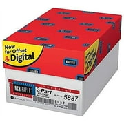 8.5 x 11 Superior Carbonless Paper, NCR5887, 2 Part Reverse Bright White/Canary, 2000 Sets, 4000 Sheets, 8 REAMS