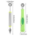 2 Pcs Biscuits Melon Ball Scoop Fruit Cutters Watermelon Machine