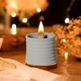 thumbnail image 5 of Gmogad Industrial Cement Candle Holder 3.35" Flameless Aromatherapy Cup for Home Decor Romantic Tabletop Centerpiece Beige Modern Ornament, 5 of 6
