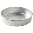thumbnail image 2 of Chicago Metallic Uncoated Textured Aluminum Round Cake Baking Pan, 9-inch, Silver, 2 of 5