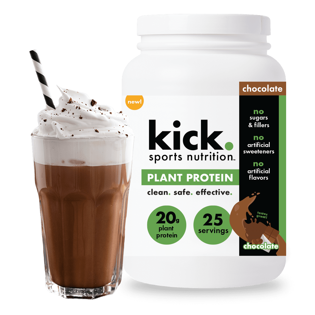 Kick. Sports Nutrition Chocolate Plant Protein