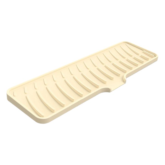 Alfombra Grifo Silicona para Fregadero La Estera Goteo Almohadilla Desagüe () Amarillo