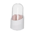 thumbnail image 1 of Caja de Almacenamiento Cosmética Giratoria A Prueba de Polvo LAB.G Rosa, 1 of 3