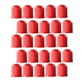thumbnail image 3 of 25 tapones universales para válvulas de neumáticos de coche, aptos para decoración de válvulas de vehículos. Rojo, 3 of 8