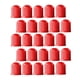 thumbnail image 3 of 25 tapones de goma para válvulas de neumáticos de coche y motocicletas, color rojo, 13 x 10 mm, 3 of 8