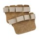 thumbnail image 1 of Almohadillas de agarre de pesas Guantes de ejercicio de protección de la palma de Confort Caqui, 1 of 8
