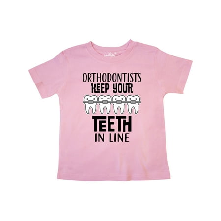 

Inktastic Funny Orthodontist Dental Quote Gift Toddler Boy or Toddler Girl T-Shirt