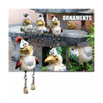 thumbnail image 2 of 3PCS Funny Chicken Fence Decoration Statues Funny, Waterproof As a Gift for Children and Also Suitable for Patio, 2 of 5