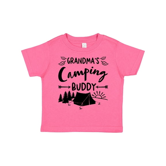 Inktastic Grandmas Camping Buddy Boys or Girls Toddler T-Shirt