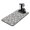 Exotic Co, variant on Bright Butterfly Coffee Mat Hand-Drawn Floral & Butterfly Design Quick-Dry Non-Slip Counter Protector