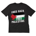 thumbnail image 3 of Camiseta libre de Palestina Cuello redondo Traje para adultos para niños libres de Gaza (120 niños), 3 of 9