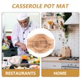 thumbnail image 3 of USHOBE Wooden Trivet Multi Anti-scalding for Restaurant 1Pcs, 3 of 8