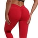 thumbnail image 2 of Pantalones de yoga para mujer, pantalones de cintura alta con escote en V en la espalda y cadera, pantalones deportivos de fitness con sensación de desnudez, 2 of 4