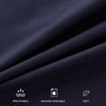 thumbnail image 5 of PiccoCasa Spandex Stretch Dining Room Chair Cover Solid Chair Protector, Medium Dark Blue, 5 of 6
