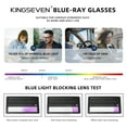 thumbnail image 6 of KINGSEVEN Fashion Anti Blue Light Glasses 7365, 6 of 7