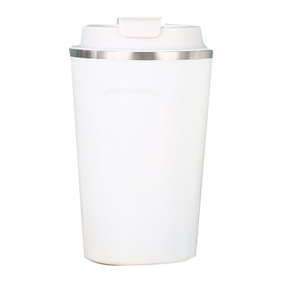 THHEIC 12oz Travel Mug for Car with Leakproof Lid, Insulated Double Walled Vacuum Stainless Steel Tumbler, Keeps Drinks Hot and Cold, for Coffee, Tea, Beer (380ml)