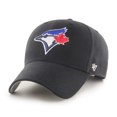 thumbnail image 1 of Men's Toronto Blue Jays Black MVP Adjustable Hat - One Size, 1 of 3