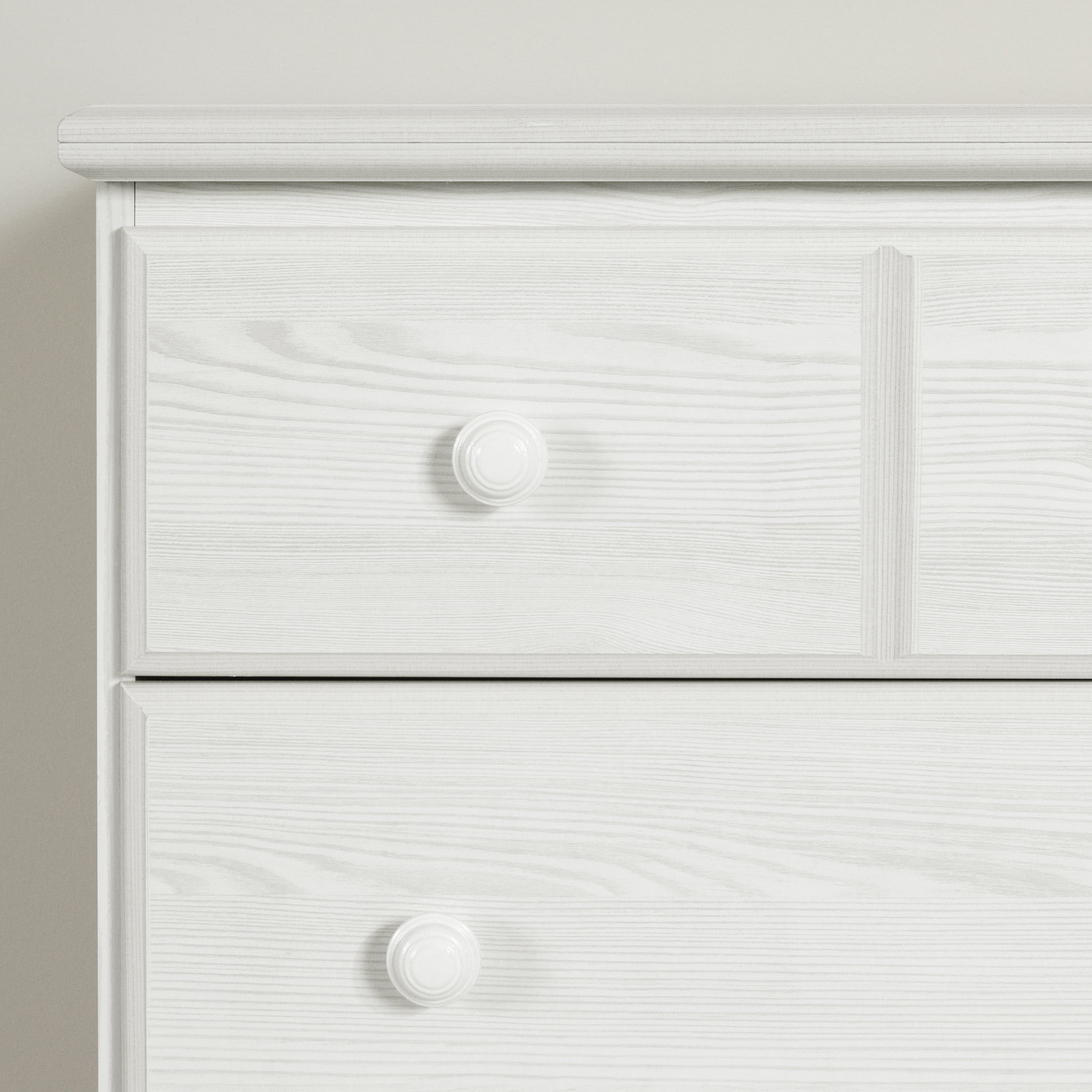 South Shore Summer Breeze, Coastal Dresser, White