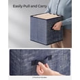 thumbnail image 4 of Storage Cubes SONGMICS, tela no tejida azul brumoso, paquete de 8, 4 of 7