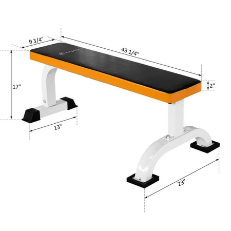 Multipurpose Workout Weight Bench Flat Barbell Bench Home Gym