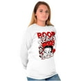 thumbnail image 4 of Cool Kanji Style Betty Boop Love Women's Long Sleeve T Shirt Brisco Brands L, 4 of 6