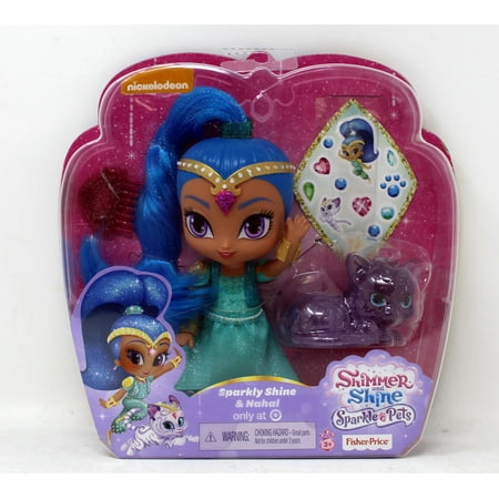 Shimmer & Shine Sparkle Pets Sparkly Shine & Nahal Basic Doll