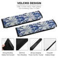 thumbnail image 2 of WYYP Flowers, Fine Foliage Lace Car Seat Strap Pads Comfortable Car Seat Belt Cover 2Pcs, 2 of 6