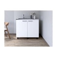 thumbnail image 4 of Pemberly Row Contemporary Utility Sink Cabinet Engineered Wood White, 4 of 5