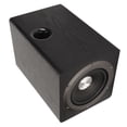 thumbnail image 1 of 6.5 Inch Powered Subwoofer, Turbocharged Enhance Bass 100W High Power Output Black HiFi Deep Bass Subwoofer  For Home, 1 of 8