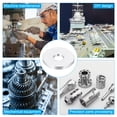 thumbnail image 5 of Uxcell 0.2" ID x 0.63" OD x 0.08" L Round Aluminum Spacer Fit for M5 Screw Bolts 10 Pack, 5 of 5