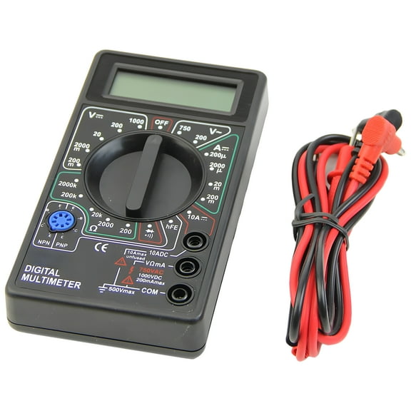 LCD Digital Voltmeter Ammeter Ohm Multimeter