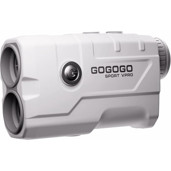 Gogogo Sport Vpro Golf Rangefinder Rechargeable 900 Yards Range Finder with Slope Switch, Built-in Magnet GS19B-W