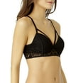 thumbnail image 2 of No Boundaries Juniors' Crochet Lace Bralette Swimsuit Top, 2 of 8